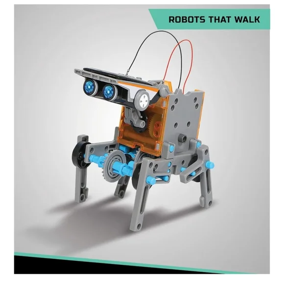 Discovery Kids #MINDBLOWN Solar Robot 12-in-1 Kit, 190-Piece STEM Creation Kit - Picture 3 of 10